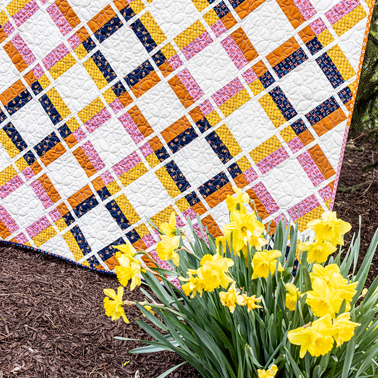 Almost Plaid Quilt Pattern (Physical Printed Copy)