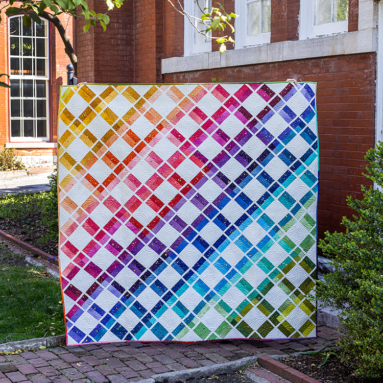 Almost Plaid Quilt Pattern (Physical Printed Copy)