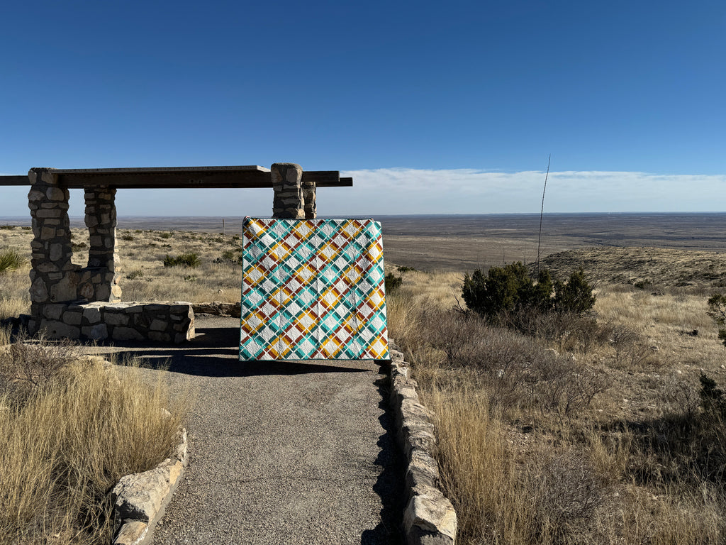 Almost Plaid Quilt Pattern (Physical Printed Copy)