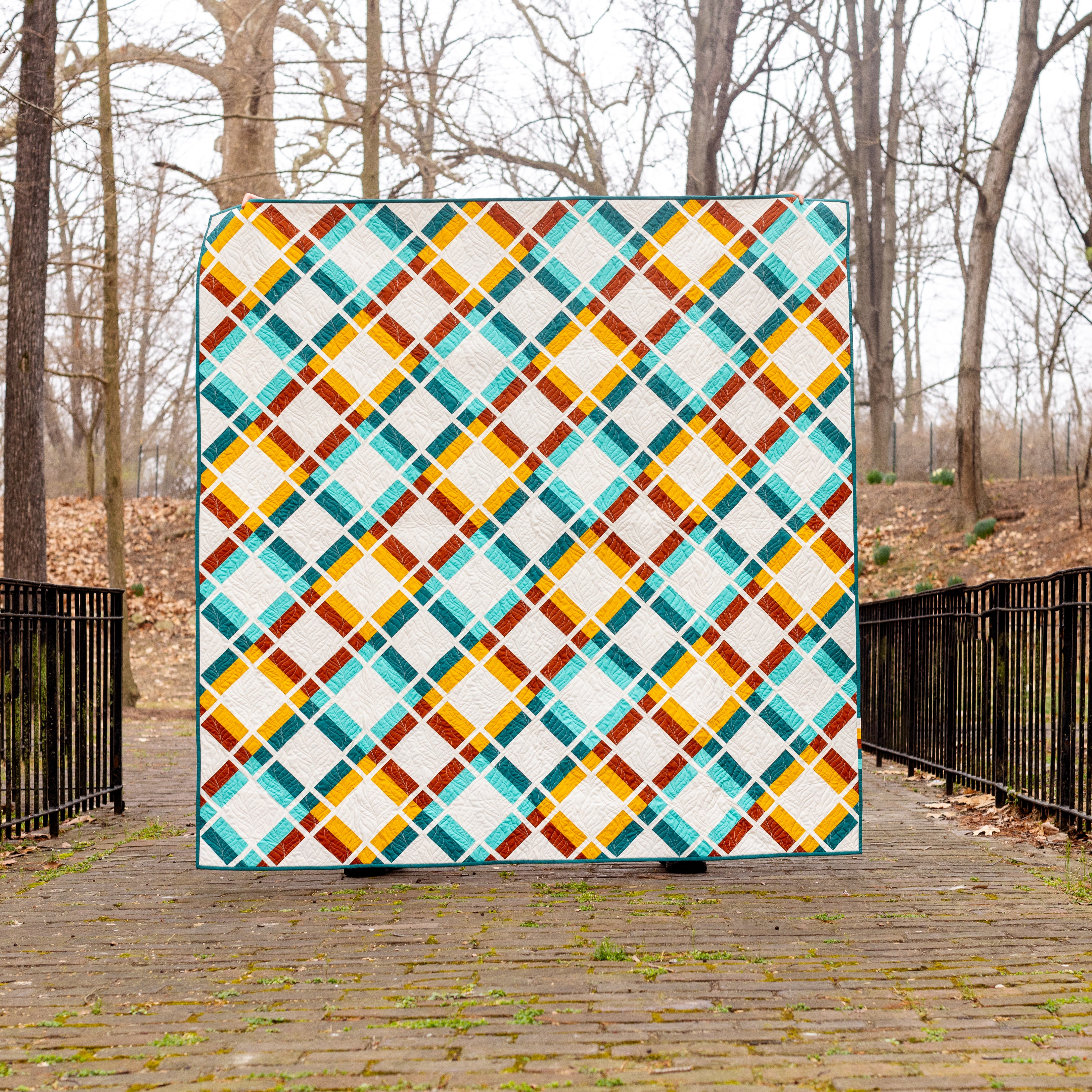 Almost Plaid Quilt Pattern (Digital File)