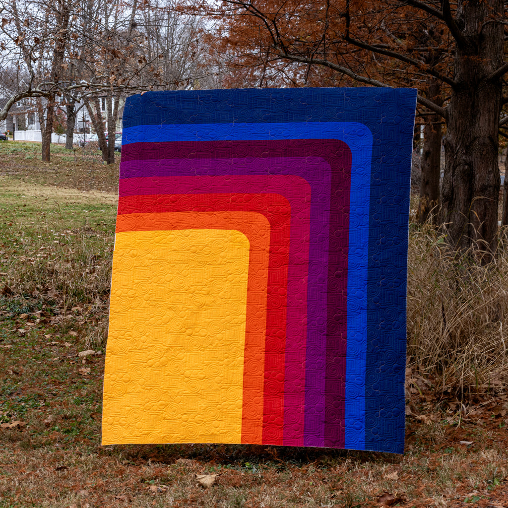 Corner Booth Quilt Pattern (Digital File)