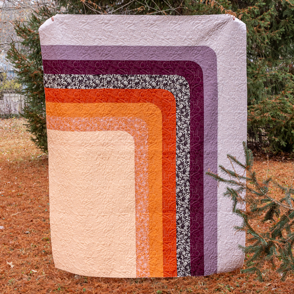 Corner Booth Quilt Pattern (Digital File)