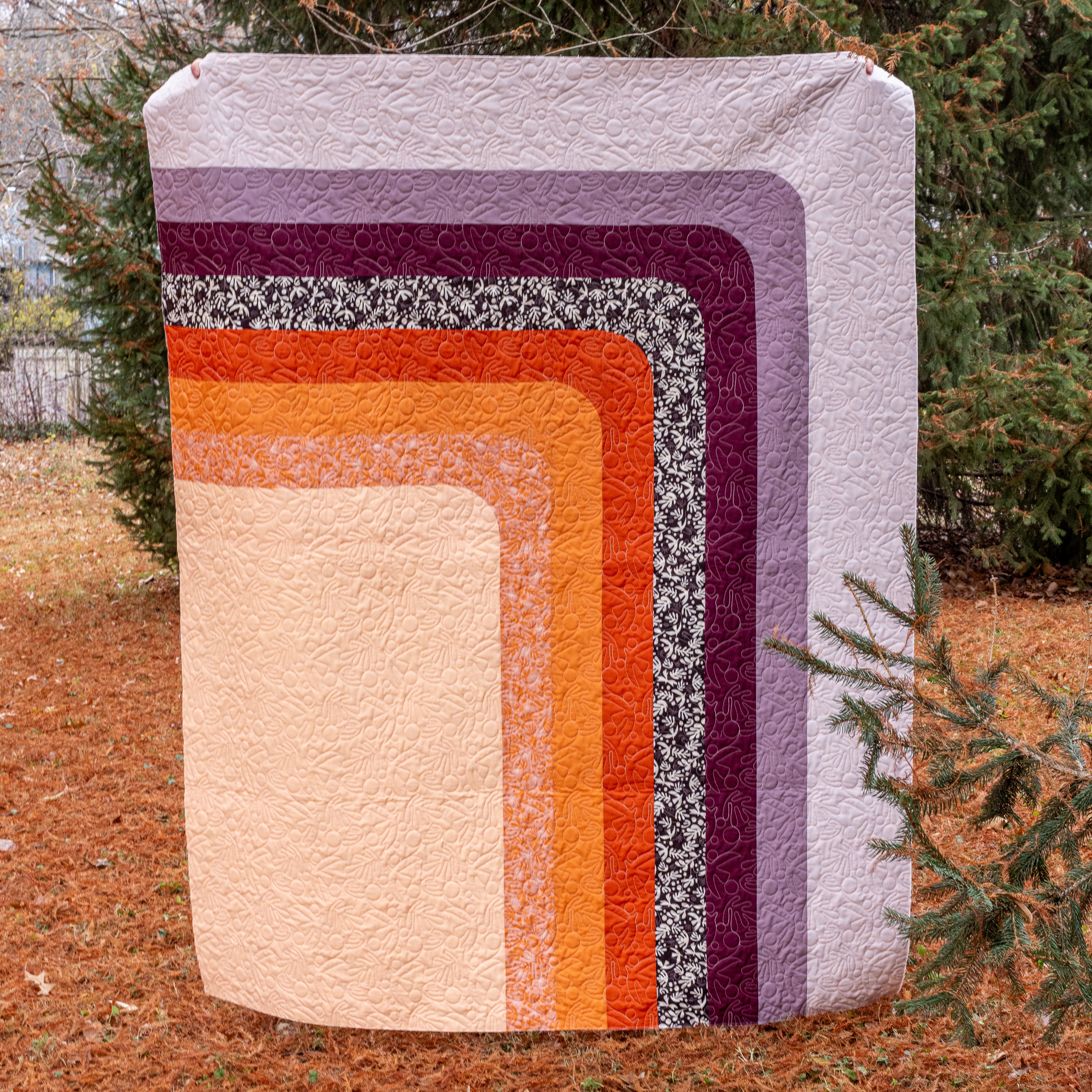 Corner Booth Quilt Pattern (Digital File)