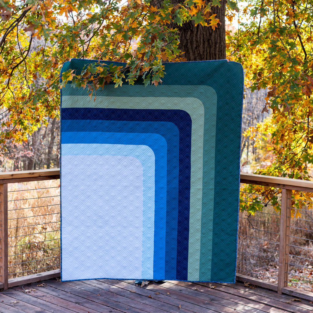 Corner Booth Quilt Pattern (Digital File)