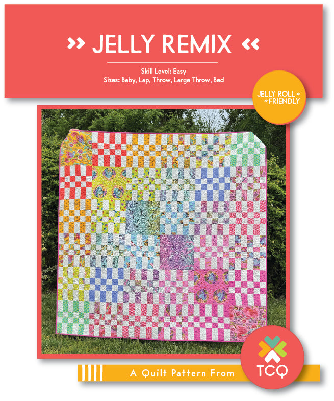 Jelly Mix and Remix Quilt Pattern Bundle (Digital File)
