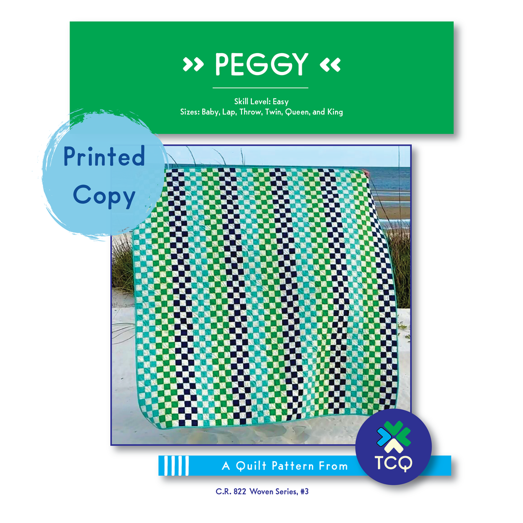 Peggy Quilt Pattern (Physical Printed Copy)
