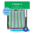 Peggy Quilt Pattern (Physical Printed Copy)
