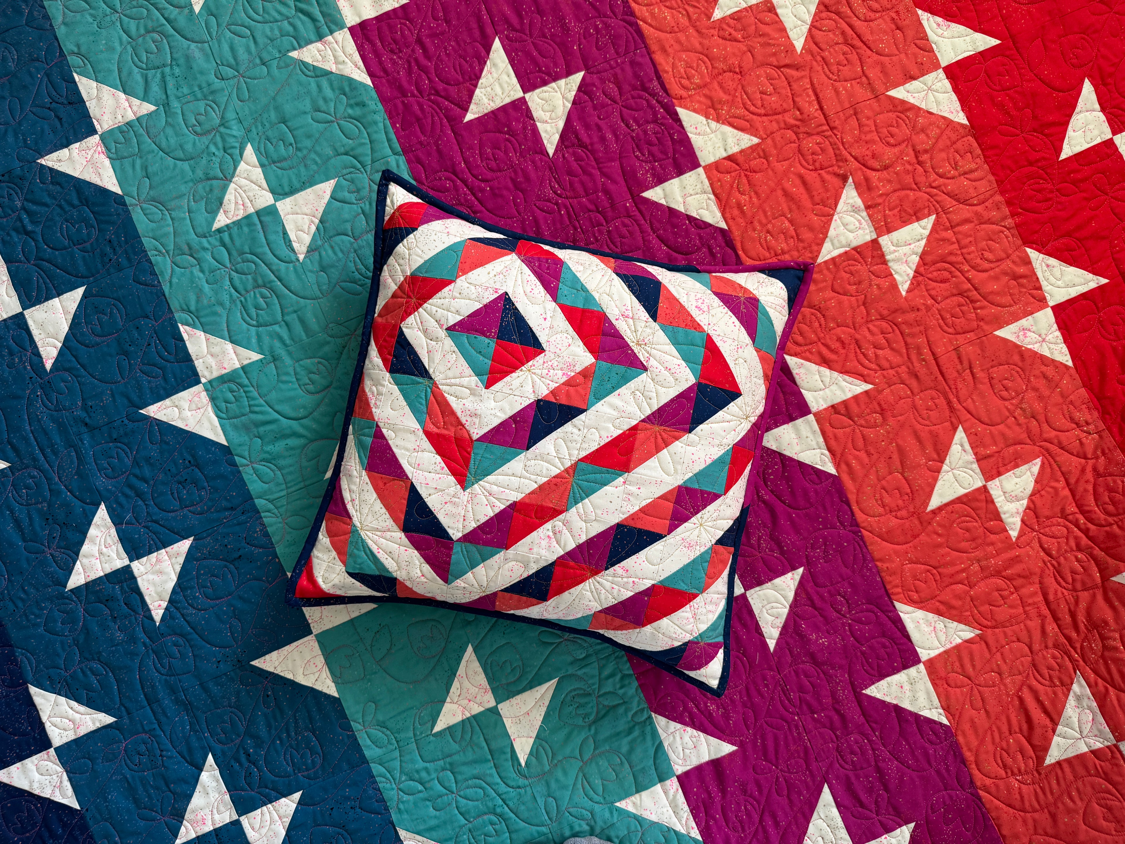 Picnic Punch Quilt Pattern (Physical Printed Copy)