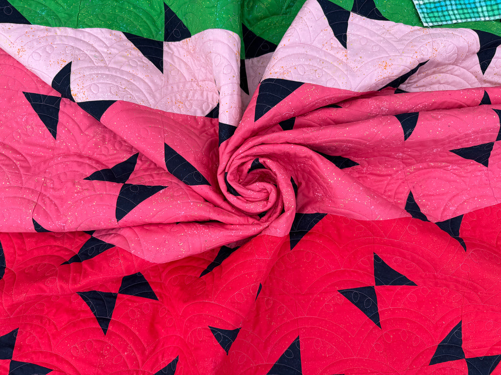 Picnic Punch Quilt Pattern + Watermelon Edition Combo (Digital File)