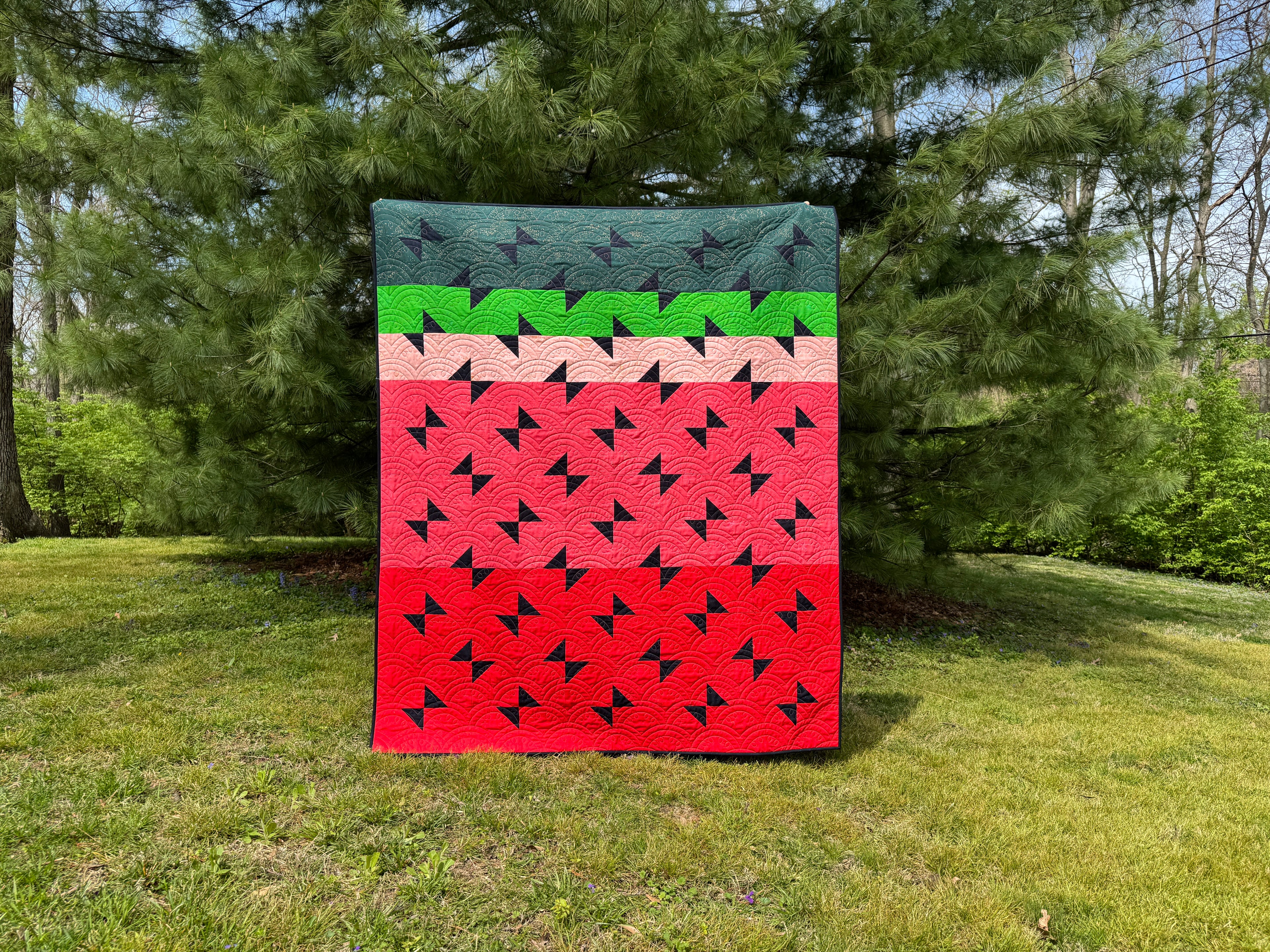 Picnic Punch Quilt Pattern + Watermelon Edition Combo (Digital File)