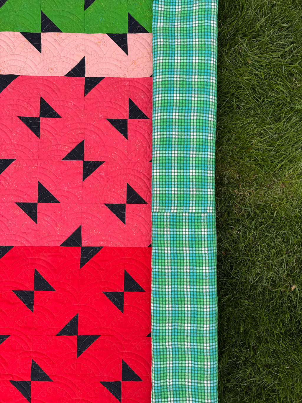 Picnic Punch, Watermelon Edition Add-On Quilt Pattern (Digital File)