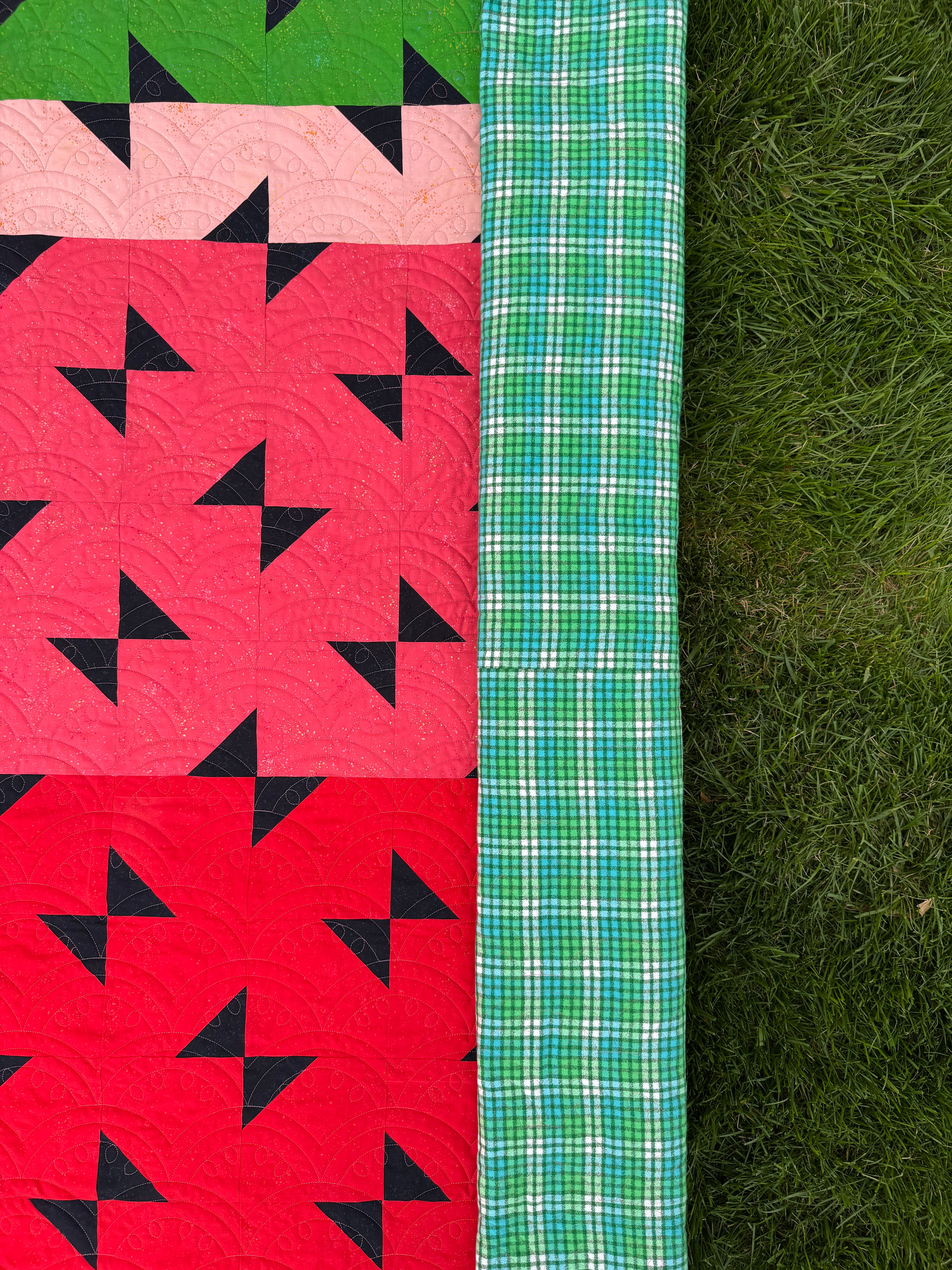 Picnic Punch, Watermelon Edition Add-On Quilt Pattern (Digital File)