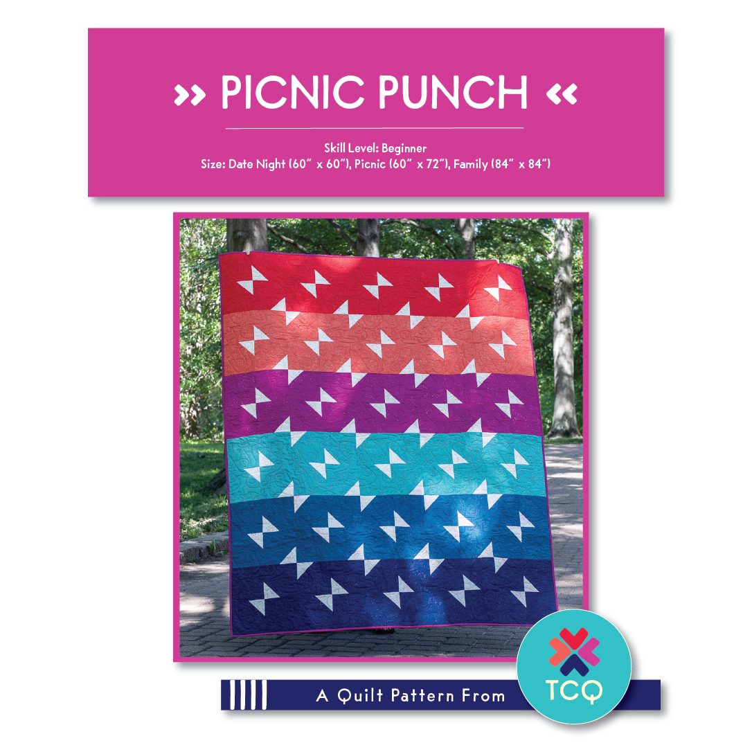 Picnic Punch Quilt Pattern (Digital File)