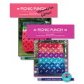 Picnic Punch Quilt Pattern + Watermelon Edition Combo (Digital File)