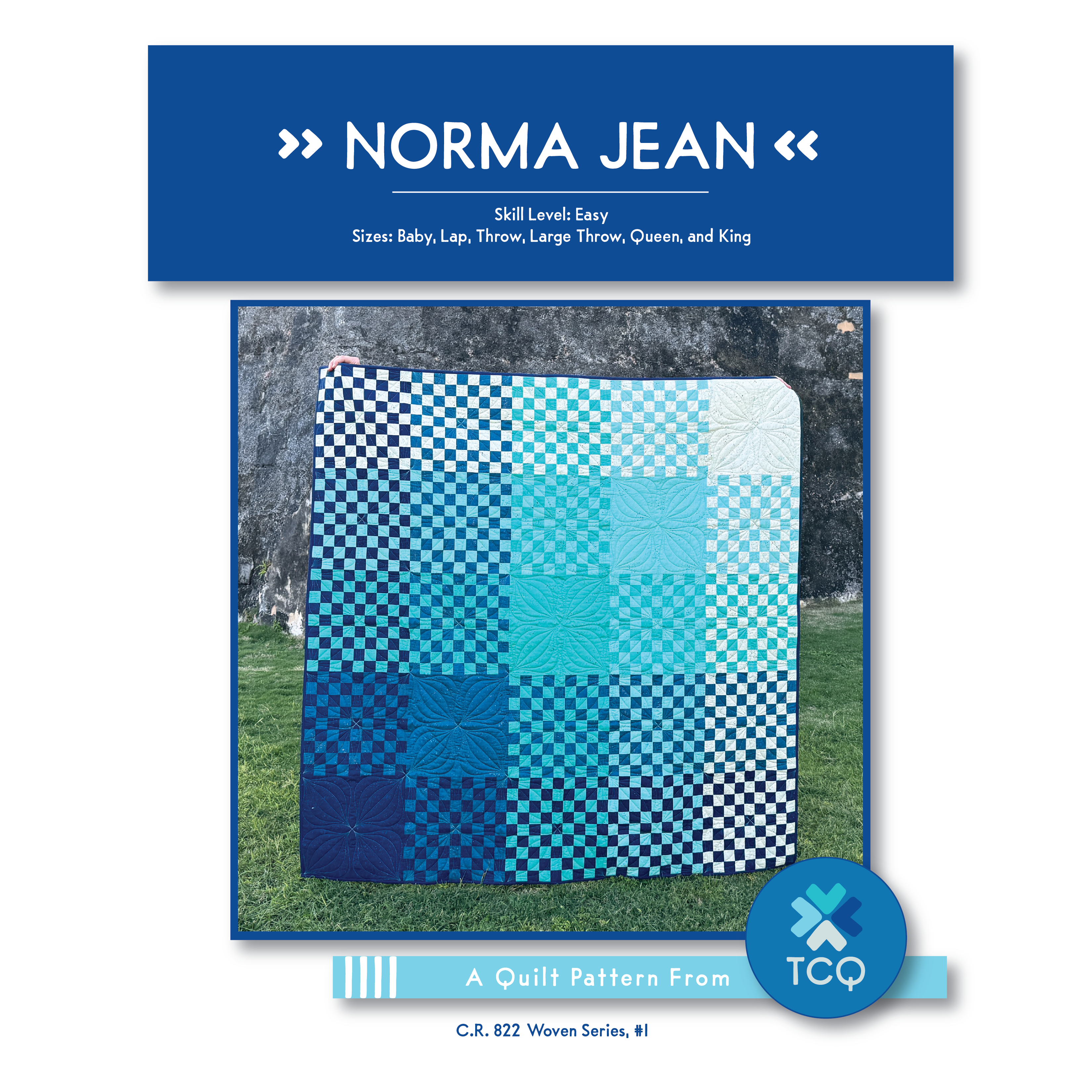 Norma Jean Quilt Pattern (Digital File)