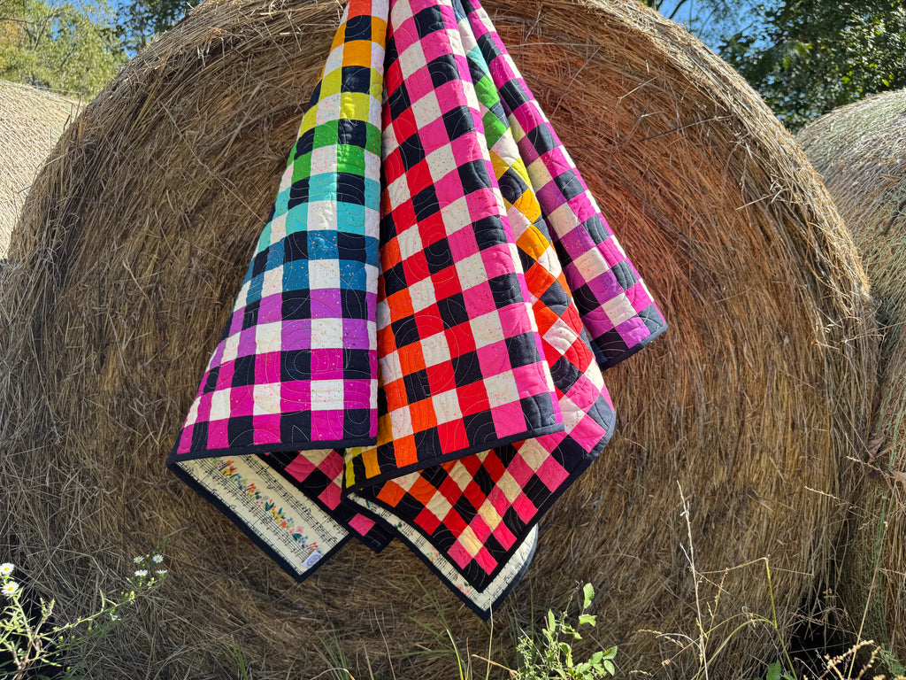 C.R. 822 Woven Series Combination - Norma Jean, Patsy, and Peggy Quilt Pattern (Digital File)