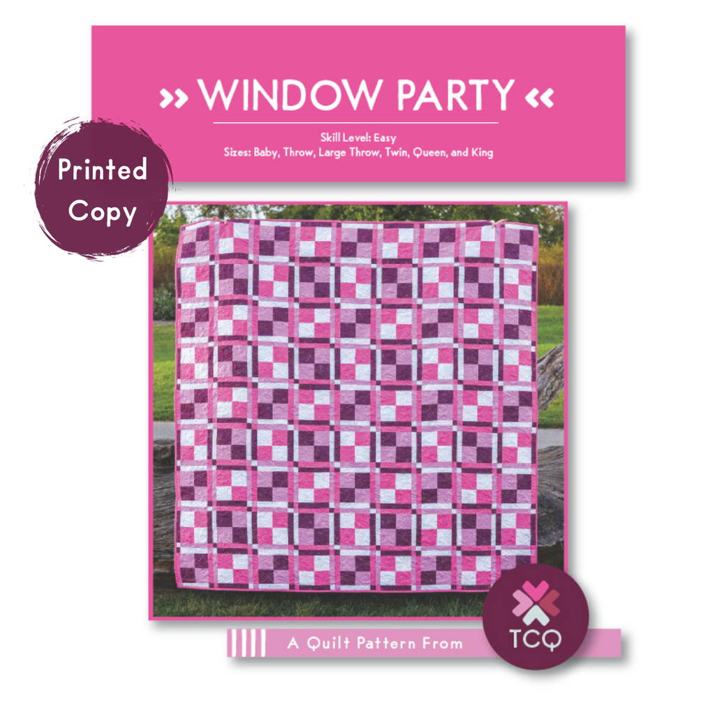 Window Party Pattern (Physical Printed Copy)